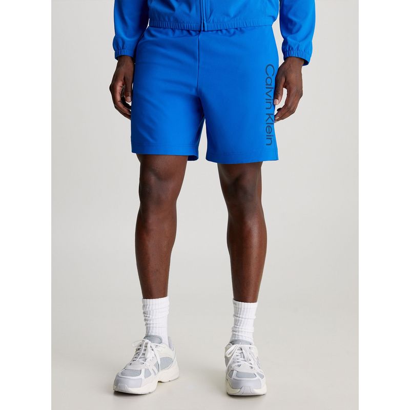 CALVIN KLEIN - Short Vertical Logo Azul Calvin Klein