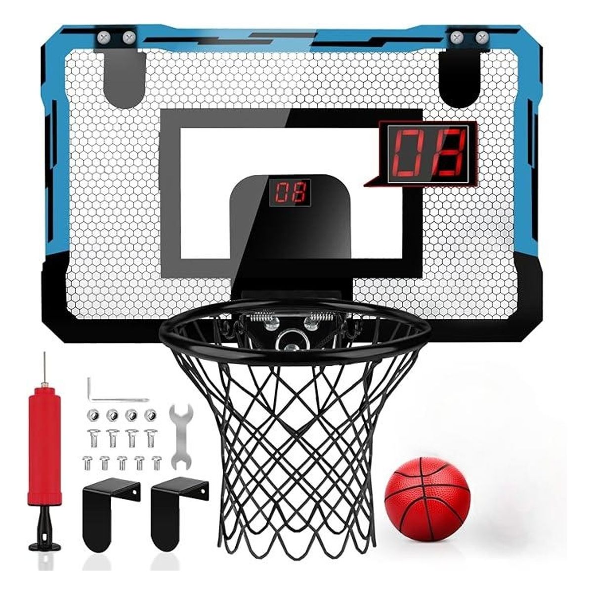 ATURE - Juego Mini Basketball Cesta Canasta De Pared Con Marcador