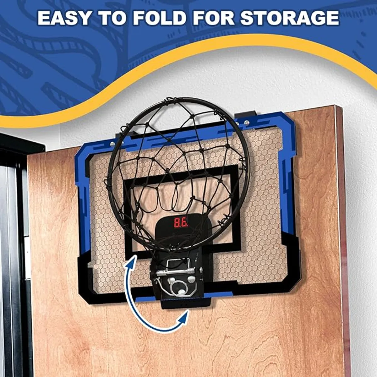 ATURE - Juego Mini Basketball Cesta Canasta De Pared Con Marcador