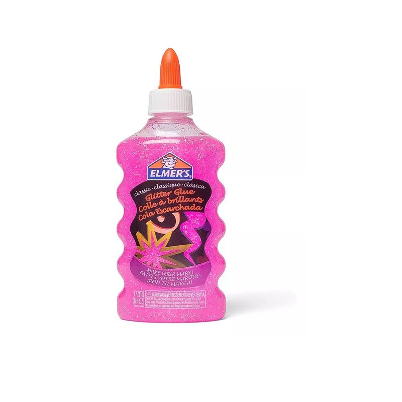 ELMERS - Pegameto Glitter Glue Color Rosa Marca Elmers 177ml Brillant