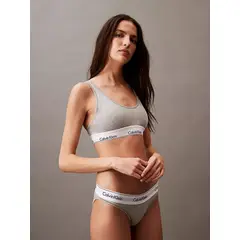 CALVIN KLEIN - Bralette Modern Cotton Lightly Gris