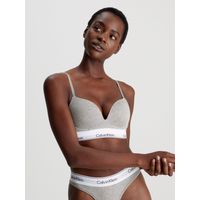Brasier Push Up Modern Cotton Gris