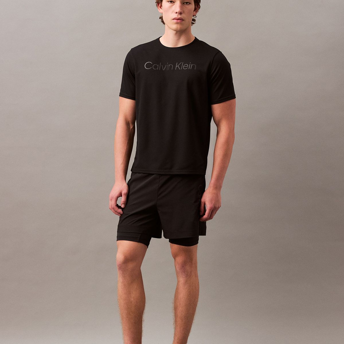CALVIN KLEIN - Short Essentials 2-in-1 Negro Calvin Klein