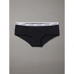 CALVIN KLEIN - Calzón Hipster Modern Logo Negro