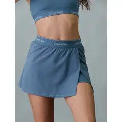 CALVIN KLEIN - Falda Short CK Sport Azul