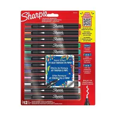SHARPIE - Set 12 Marcadores Creativos Acrylic Punta Bala