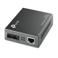 TP LINK - Convertidor de Medios Monomodo Gigabit MC210CS