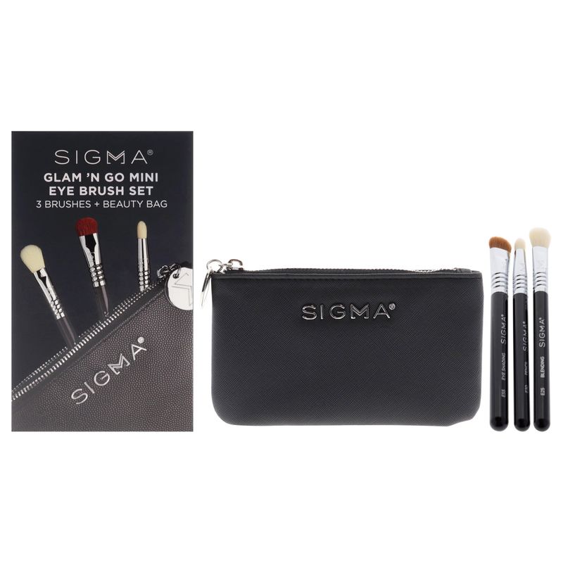 SIGMA - Set Mini de Brochas Glam and Go 4 Piezas - SIGMA