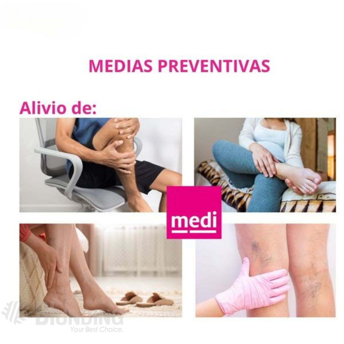 MEDISHOP - Panty de compresión mujer Swing Sheer&soft 140 den-Color Negro-Talla 1-Medi