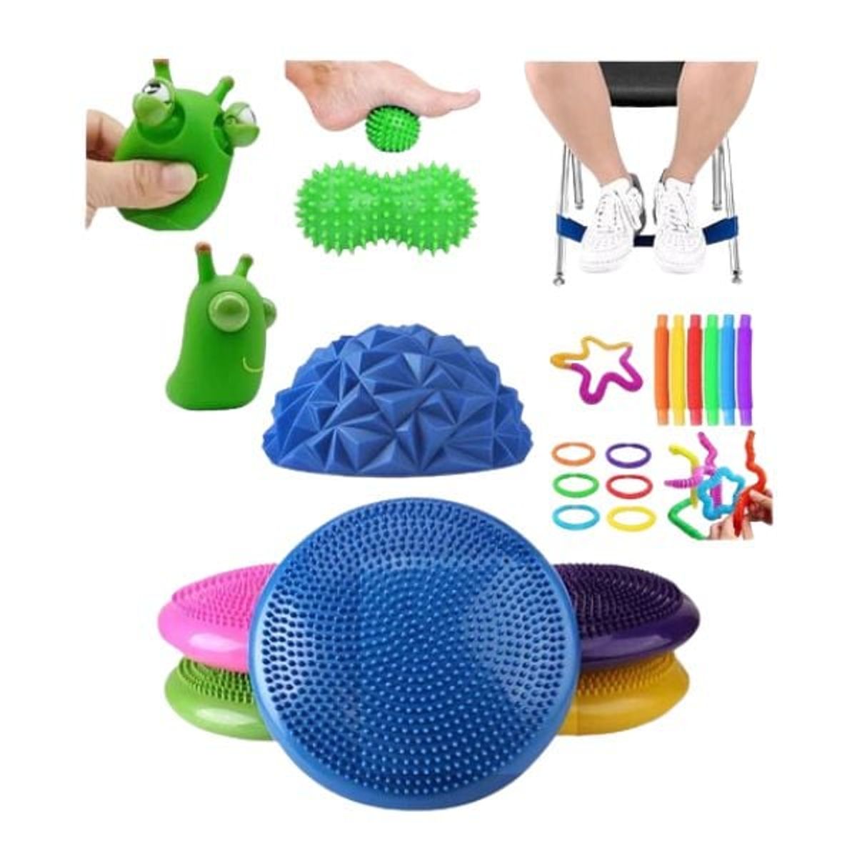 GENERICO - Set Sensorial Antiestrés Para Niños Con Autismo Tea - Tdah