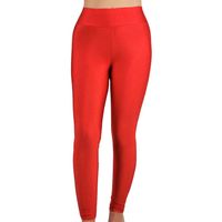 Pack 2 Calza Lycra Brillante Dupont Mujer Tiro Alto Deportivo 548