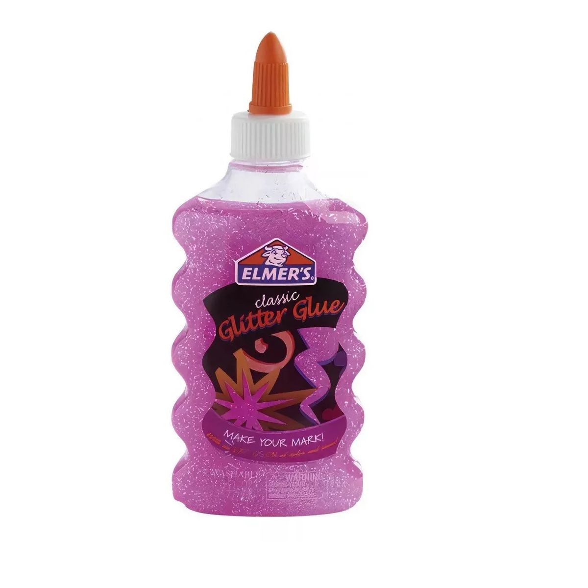 ELMERS - Pegameto Glitter Color Violeta Marca Elmers 177ml Brillant