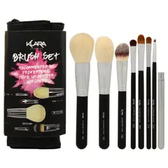KLARA - Set de Brochas 8 Piezas -