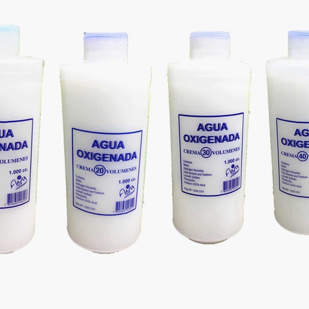FLORA - Agua Oxidantes de Crema 1000ml Volumen 40 Flora