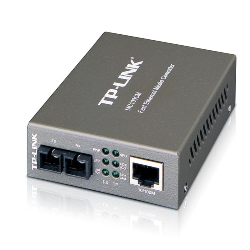 TP LINK - Convertidor Multimedia Multi-modo 10100Mbps MC100CM