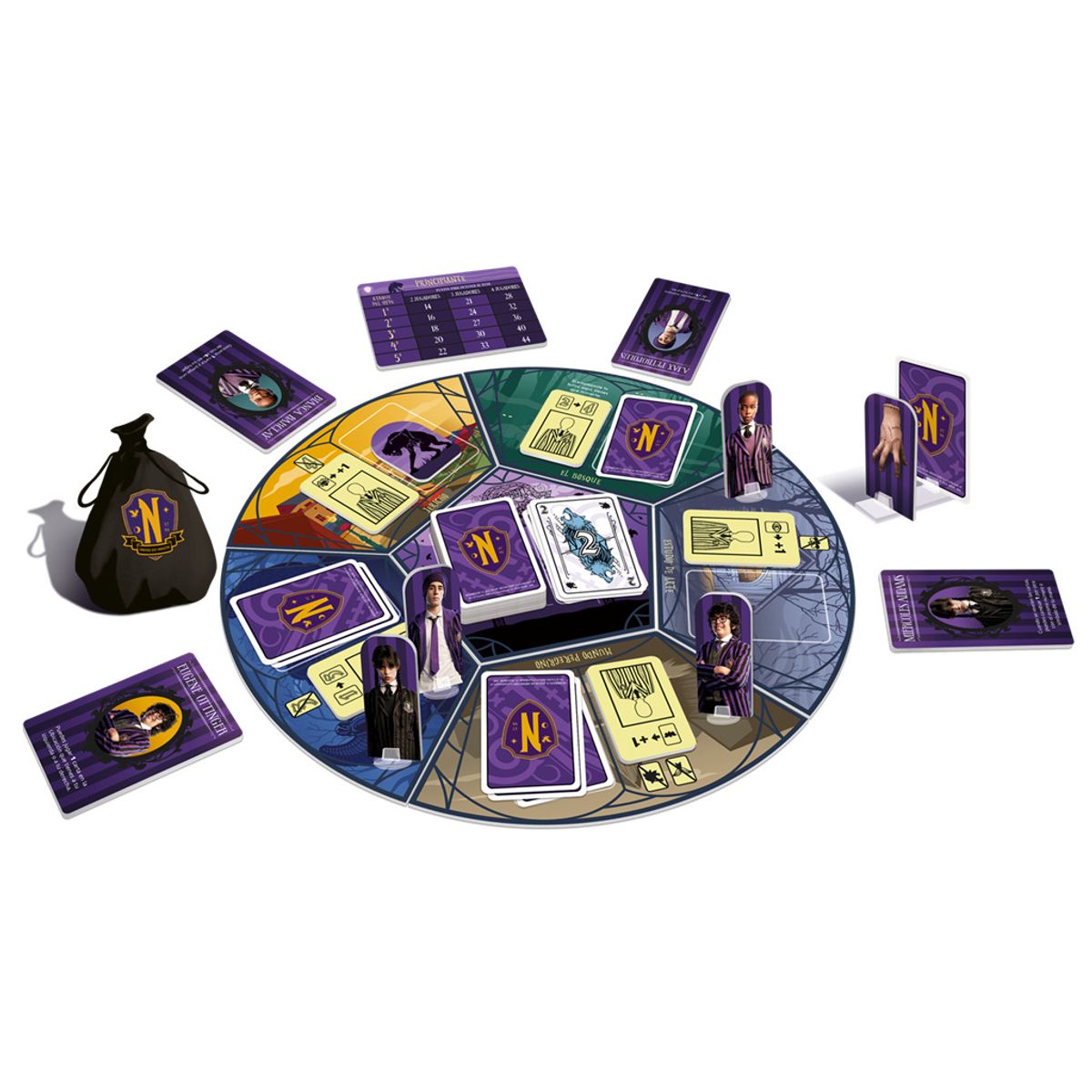 MIXLORE - Miercoles Ataque Del Hyde Merlina - Juego De Mesa