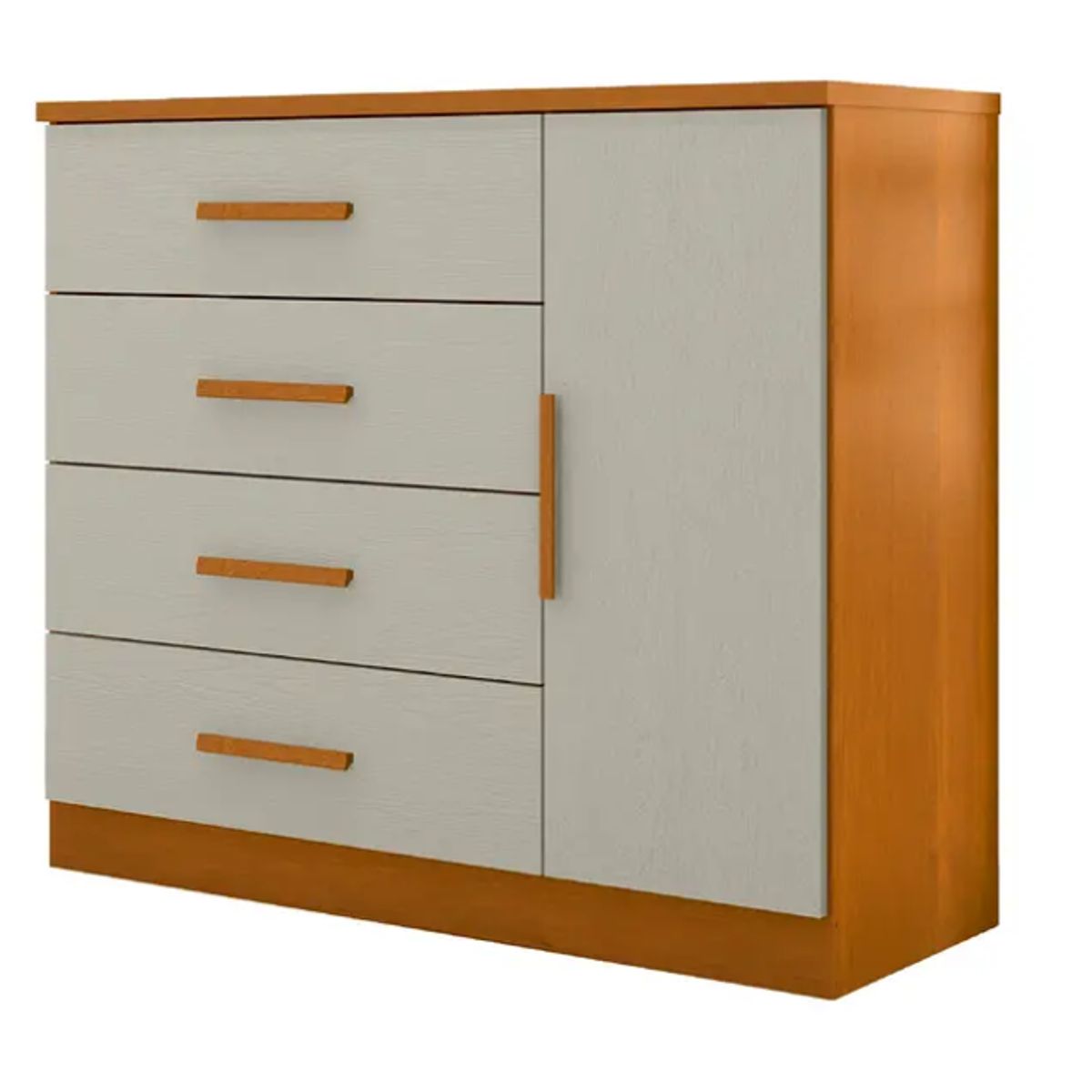 BE DESIGN - COMODA CON PUERTA ARENA CARAMELO ZANZINI