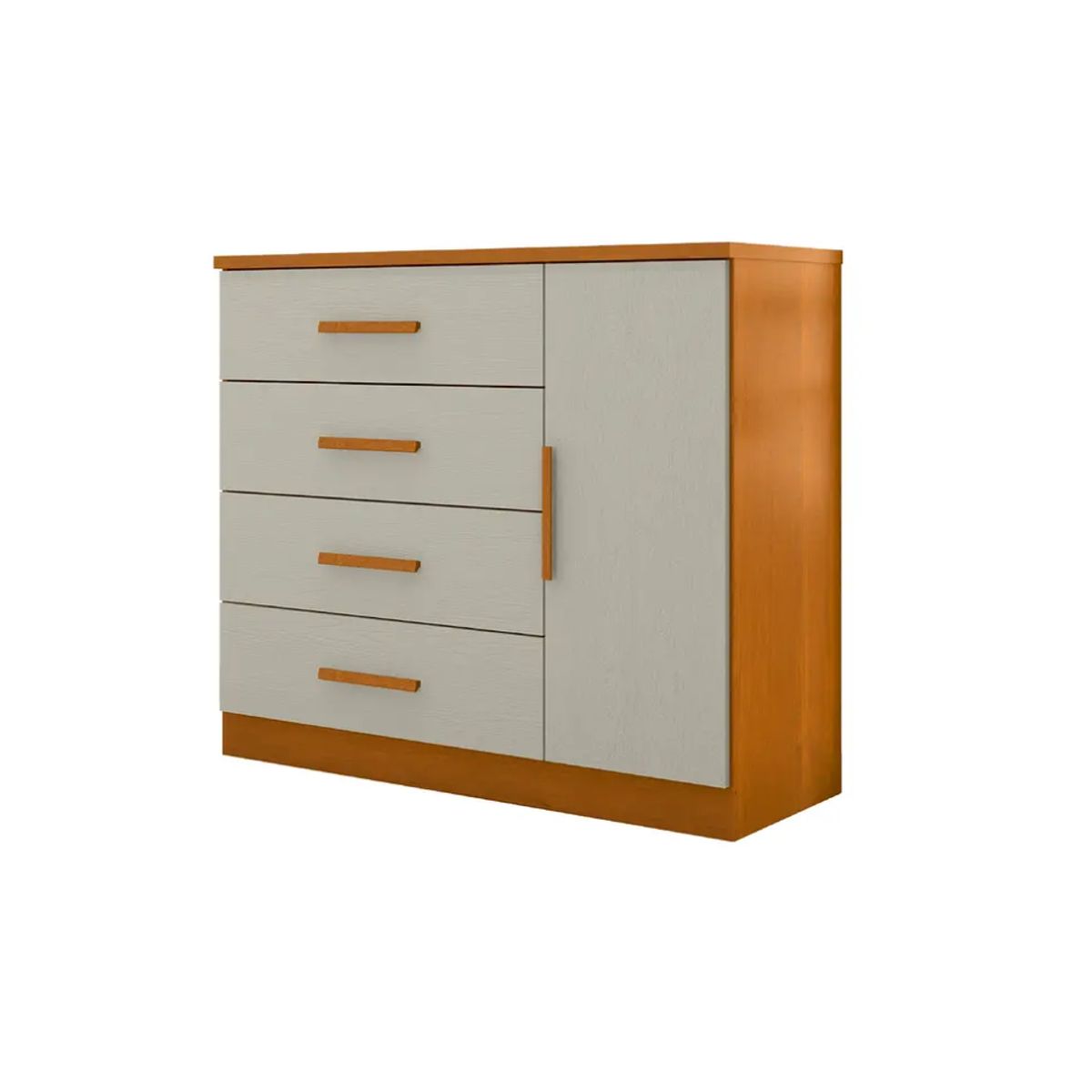 BE DESIGN - COMODA CON PUERTA ARENA CARAMELO ZANZINI