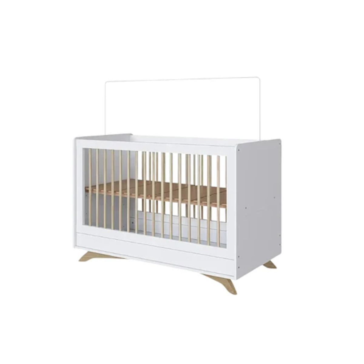 KIDSCOOL - Cuna Affeto 3 Funciones Blanca
