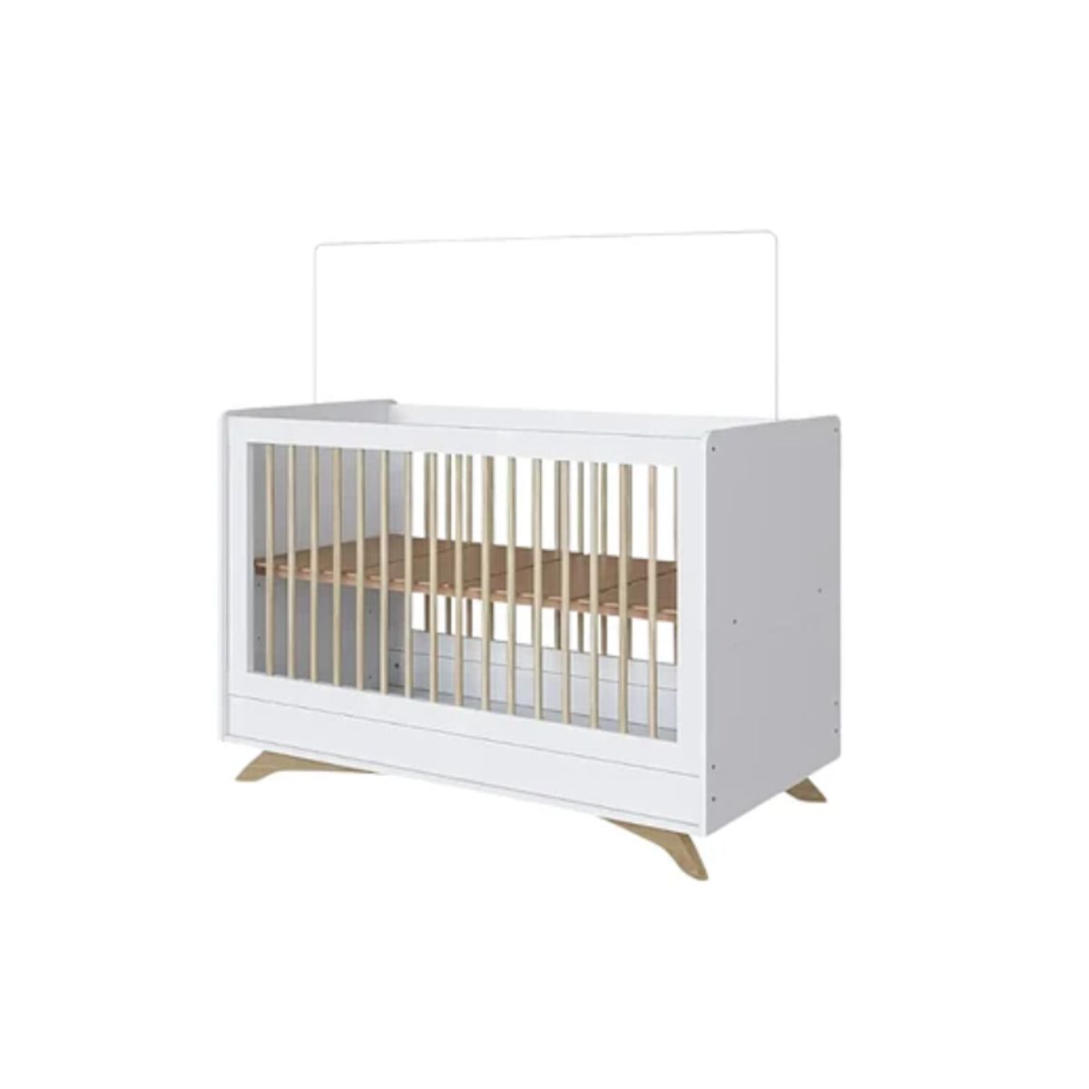 KIDSCOOL - Cuna Affeto 3 Funciones Blanca
