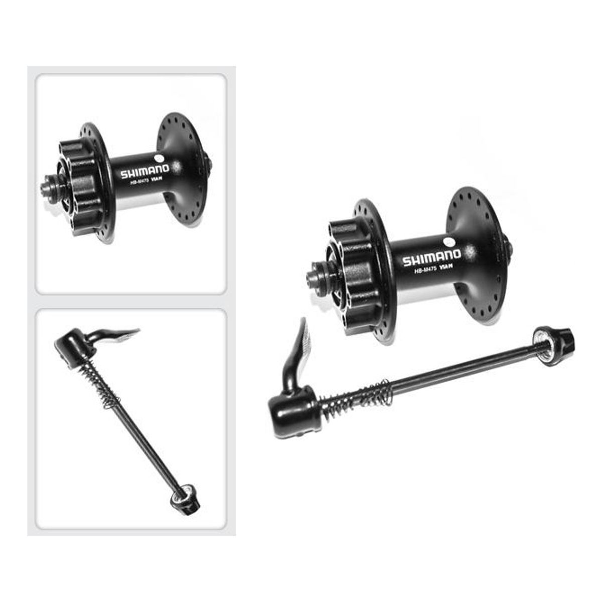 SHIMANO - Maza Delantera Shimano Hb-m475 36h