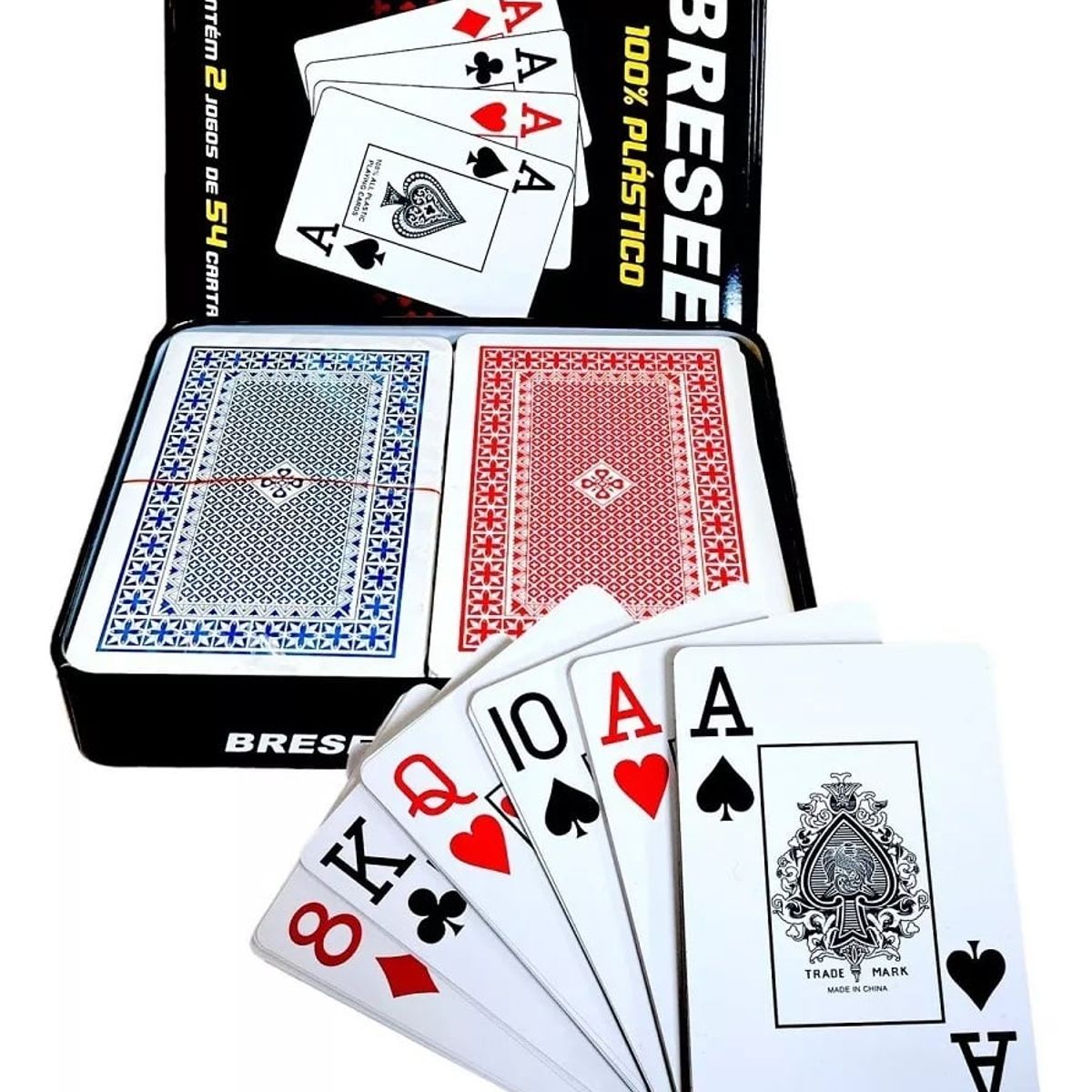 GENERICO - Cartas Carioca Cartas Inglesas Naipe Inglesas Plastificado