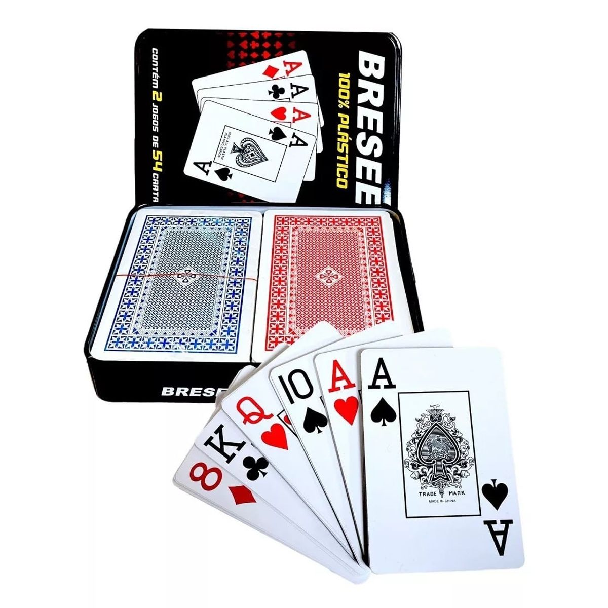GENERICO - Cartas Carioca Cartas Inglesas Naipe Inglesas Plastificado