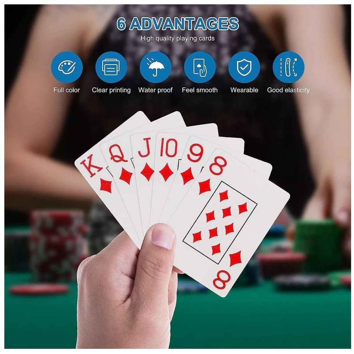GENERICO - Cartas Carioca Cartas Inglesas Naipe Inglesas Plastificado