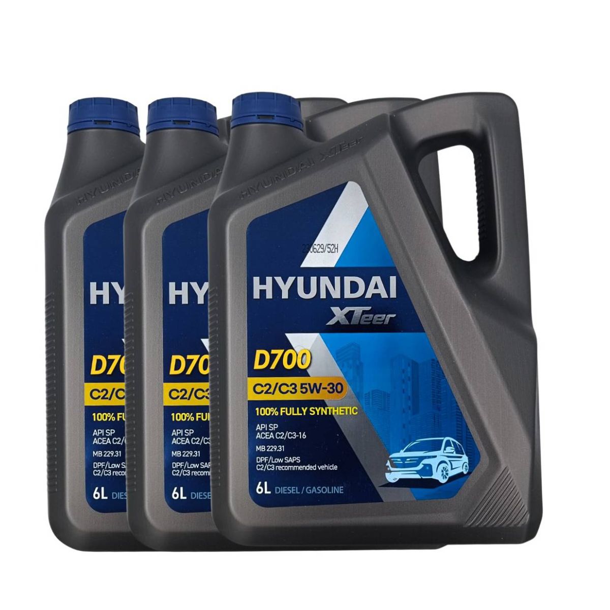 HYUNDAI - Aceite 5w30 Hyundai Xteer Diesel Ultra C3 Dpf 18 Lts