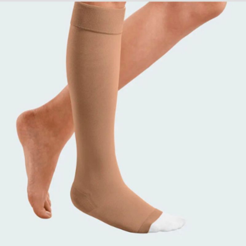 MEDISHOP - Medias cortas compresivas Ulcer kit Punta abierta- Talla V