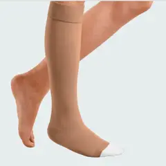 MEDISHOP - Medias cortas compresivas Ulcer kit Punta abierta- Talla V