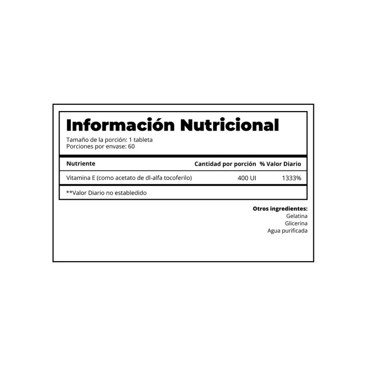 KIFFER - VITAMINA E 400 IU 60 SOFTGELS - KIFFER