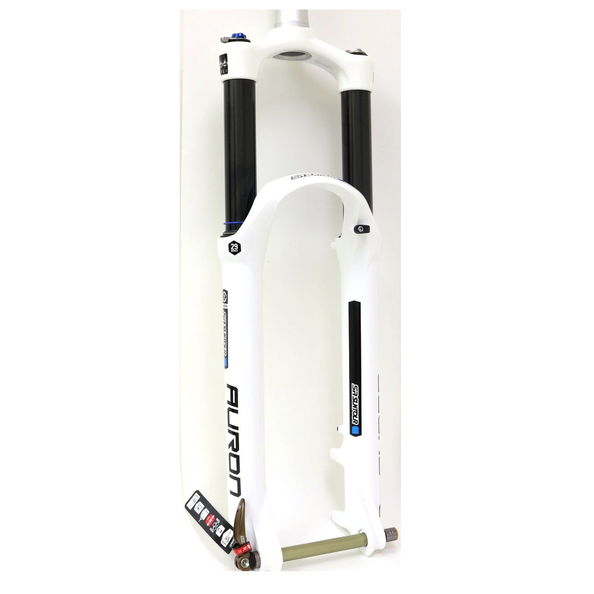 GENERICO - Horquilla Suntour 29" Auron 35 EQ LO-RC 160mm 15X110mm Blanco 2022