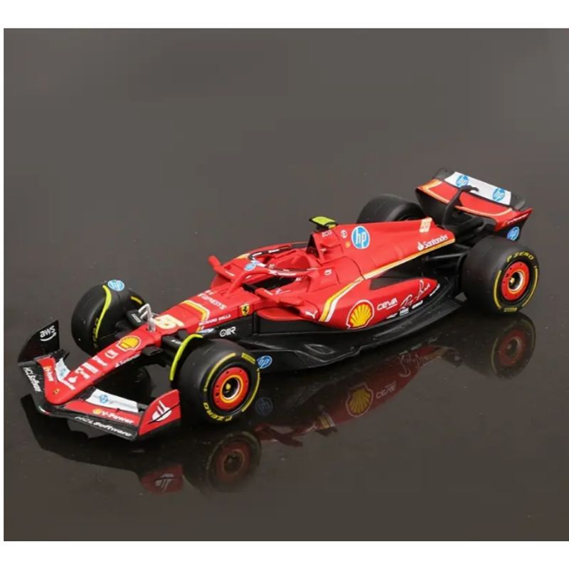 BBURAGO - Auto F1 Ferrari Sf-24 2024 #55 Sainz Escala 1:43 Bburago Original