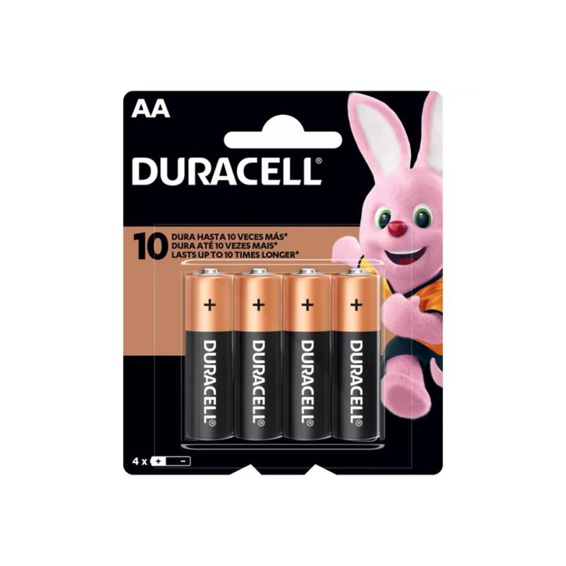 DURACELL - PILAS ALCALINA CB AA X4 UNIDADES DURACELL DURACELL