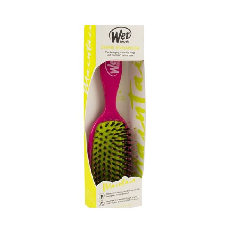 WET BRUSH - Wet Brush Cepillo Para Pelo Desenredante Brillo Fucsia