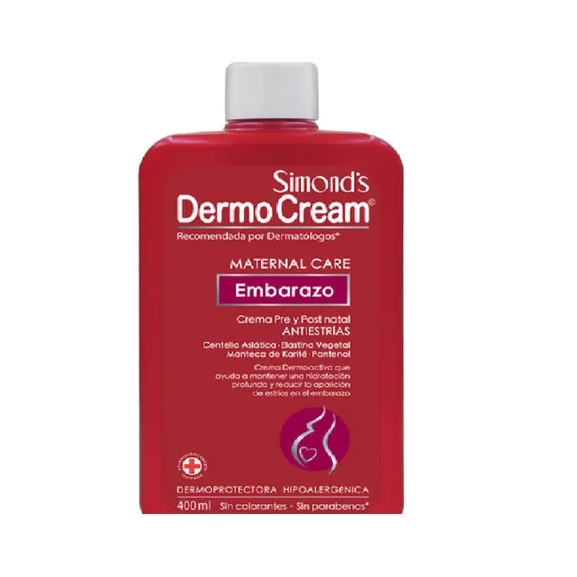 Dermocream - Dermocream Crema Corporal Pre Y Post Natal Maternal Care 400 Ml.-