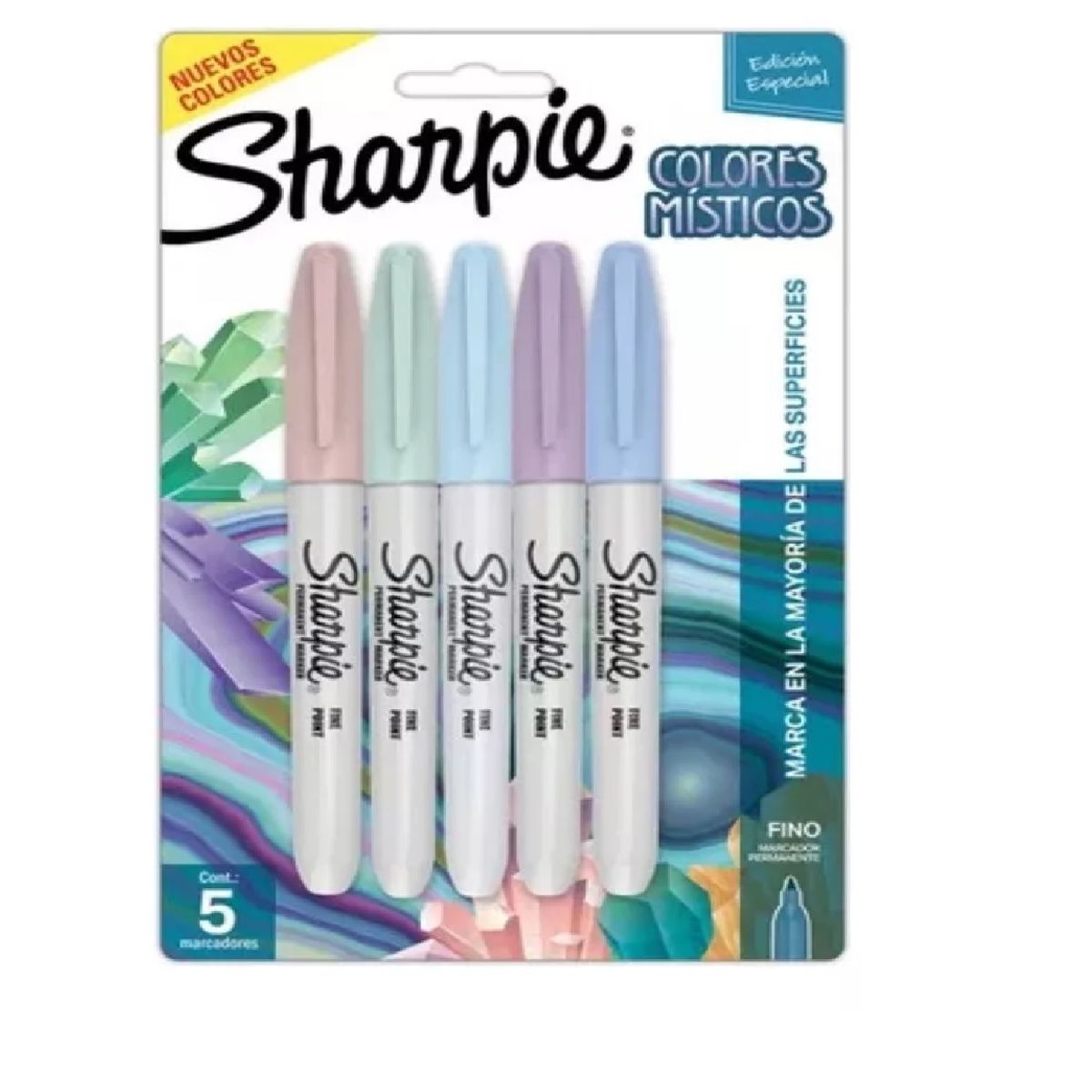 SHARPIE - Marcadores Permanente  Sharpie X5 Colores Misticos