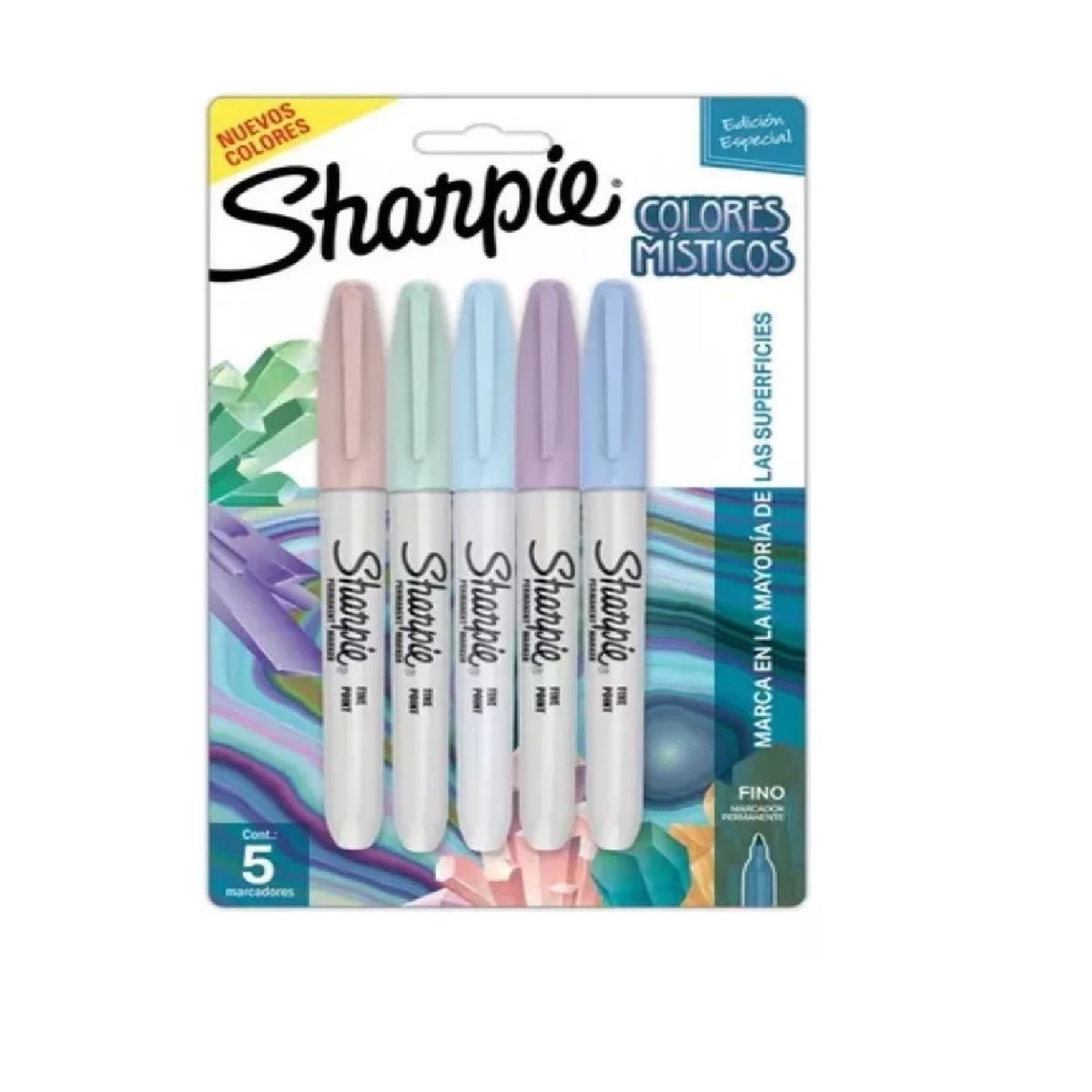 SHARPIE - Marcadores Permanente  Sharpie X5 Colores Misticos