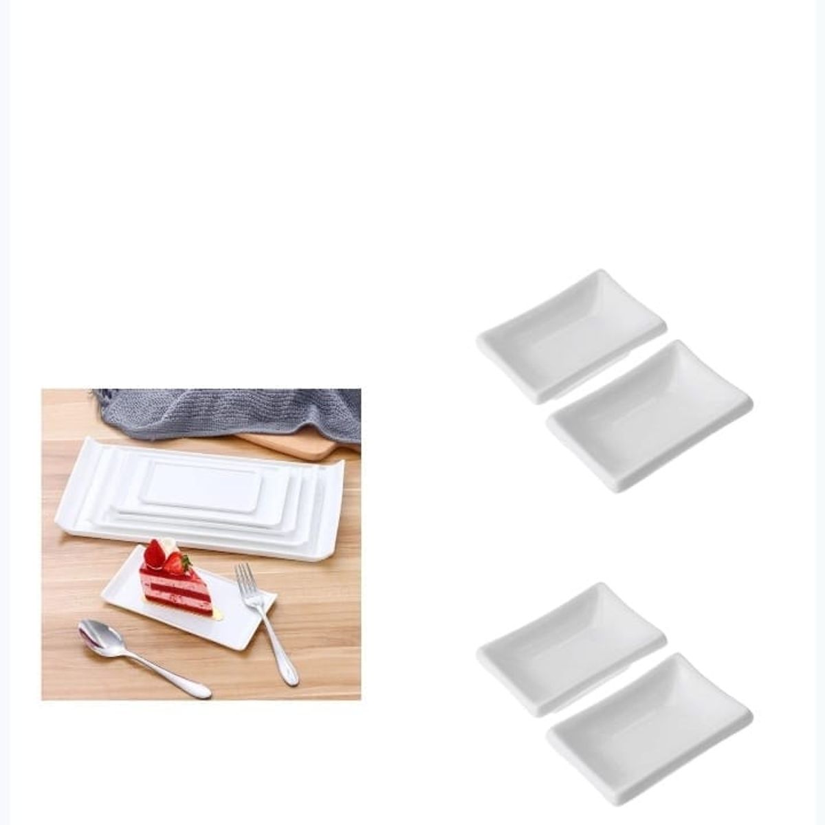 GENERICO - Plato Blanco Chico