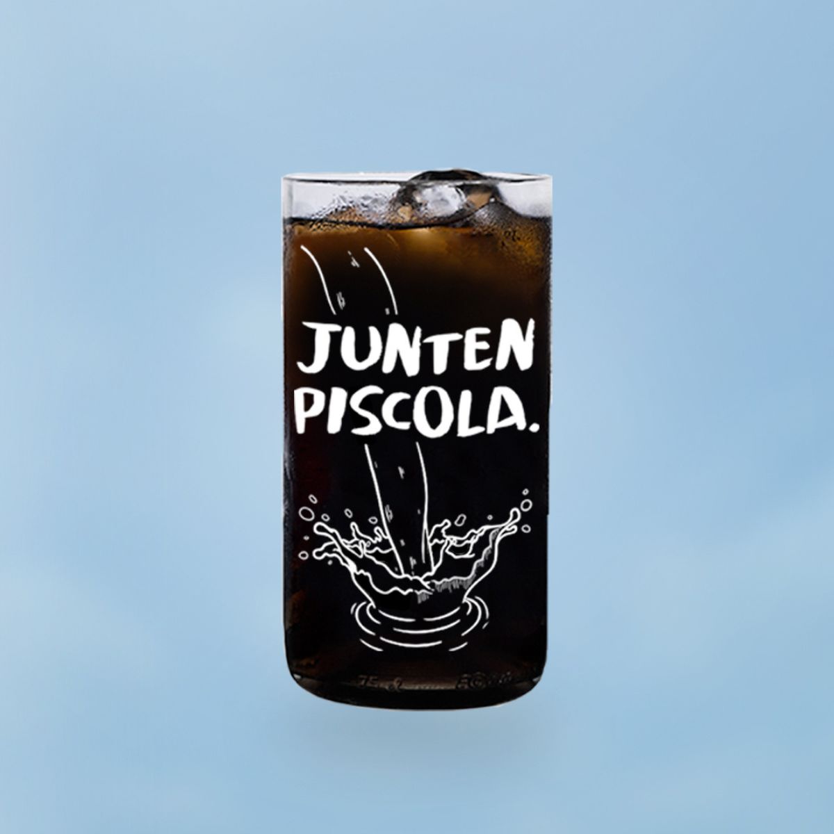 GREEN GLASS - Vaso Piscolón de Litro - Junten Piscola