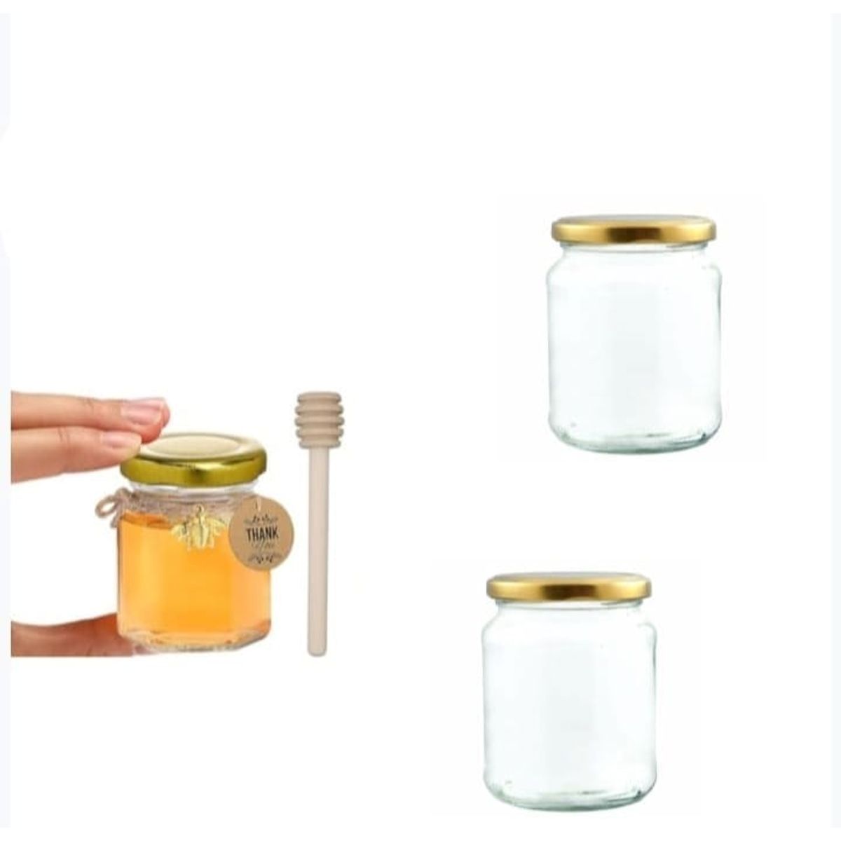 GENERICO - Frasco De Vidrio Tapa