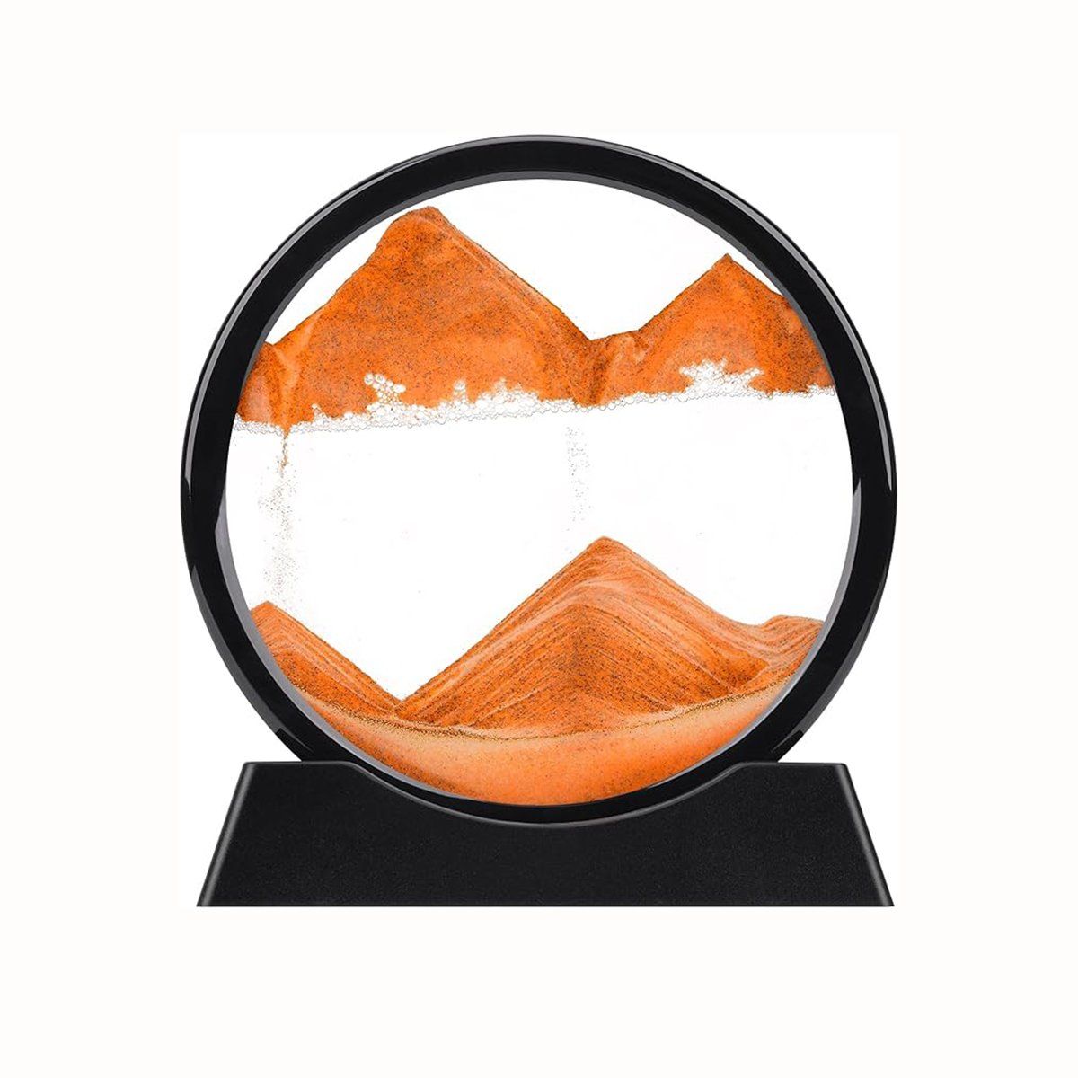 GENERICO - 3D Amarillo Deep Sea Sand Scene Moving Sand Painting Regalo Relajante