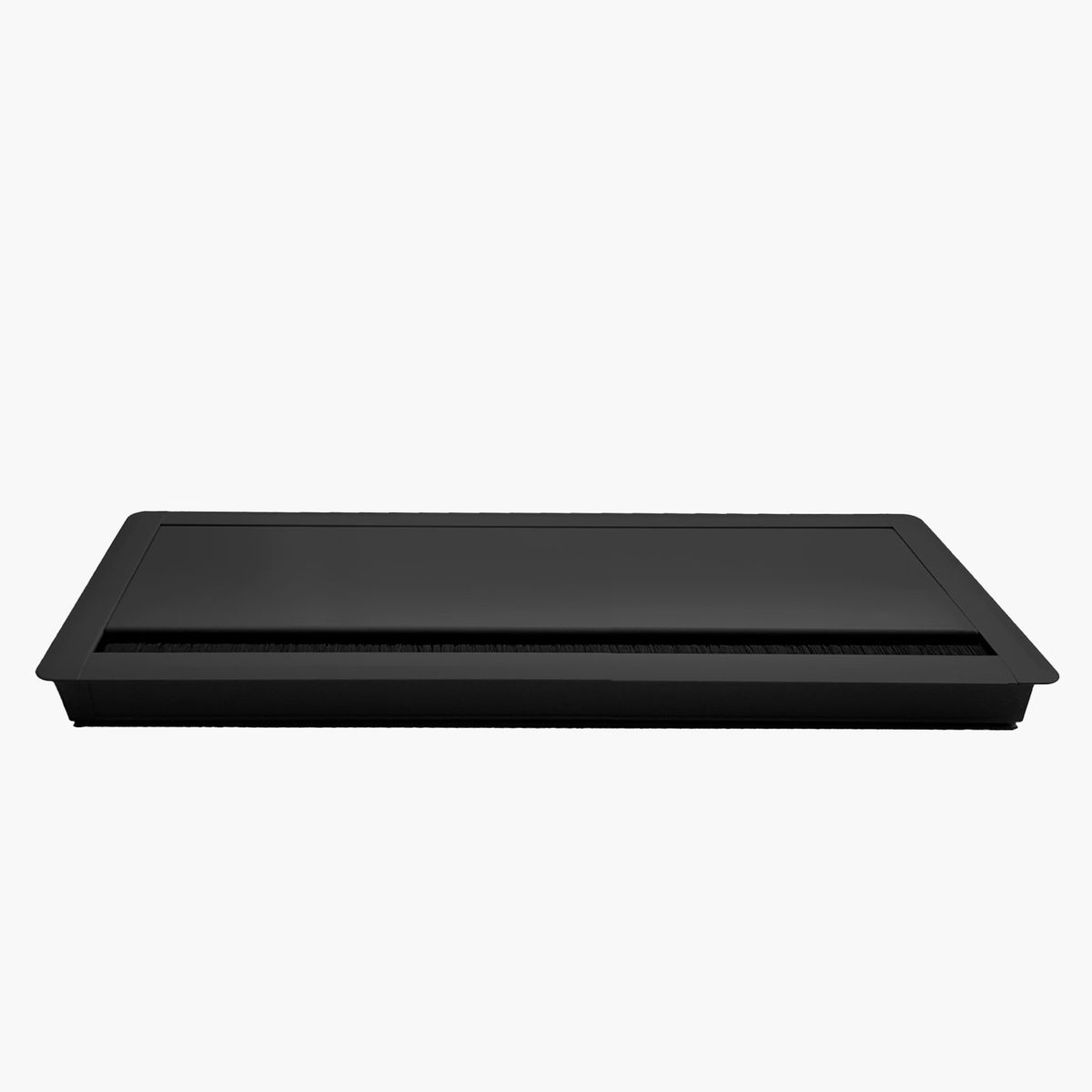 FORM OFFICE - Pasacables Rectangular Negro Form