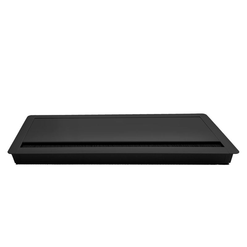 FORM OFFICE - Pasacables Rectangular Negro Form