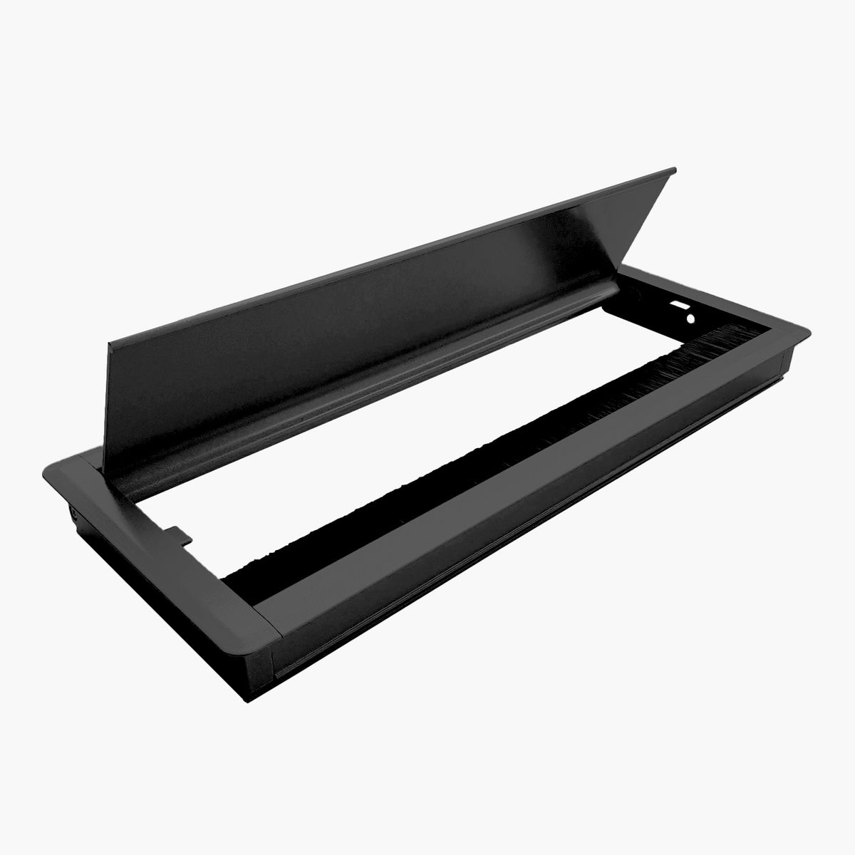 FORM OFFICE - Pasacables Rectangular Negro Form