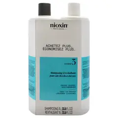 NIOXIN - Dúo del Sistema 3 2 Piezas de 1015ml -