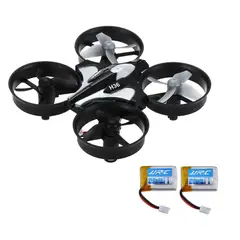 JJRC - Dron H36 24GHz 4CH Gyro RC Quadcopter 2 baterias