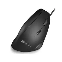 KLIP XTREME - Mouse Optico Vertical Ergonomico KMO-505 - Negro