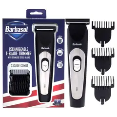 BARBASOL - Set Afeitadora Recortadora en T 4 Piezas -